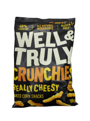 Well and Trully Crunchies really Cheesy