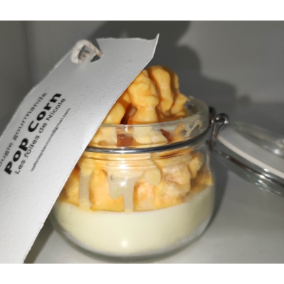 Bougie gourmande Pop corn