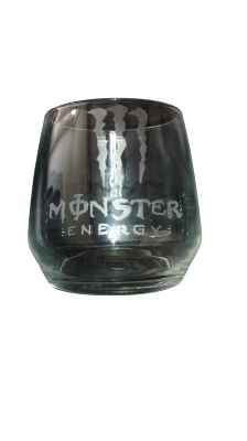 Verre gravé Monster energy 