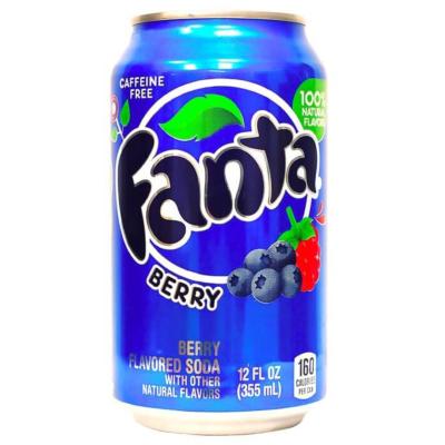 Fanta Blueberry myrtille et framboise