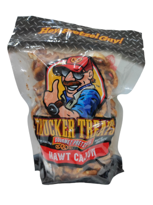 Trucker Treats bretzel Hawt Cajun