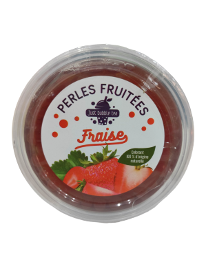 Perles bubble tea fraise 450g