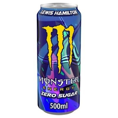 Monster Lewis Hamilton 44 zero sugar