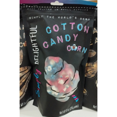 Pop corn cotton candy