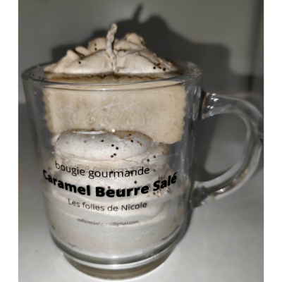 Bougie gourmande Caramel Beurre Salé